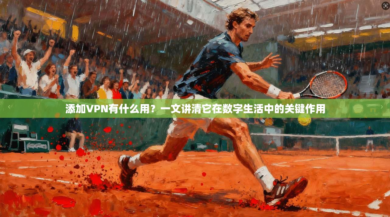 添加VPN有什么用？一文讲清它在数字生活中的关键作用