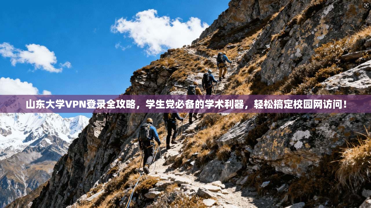 山东大学VPN登录全攻略，学生党必备的学术利器，轻松搞定校园网访问！