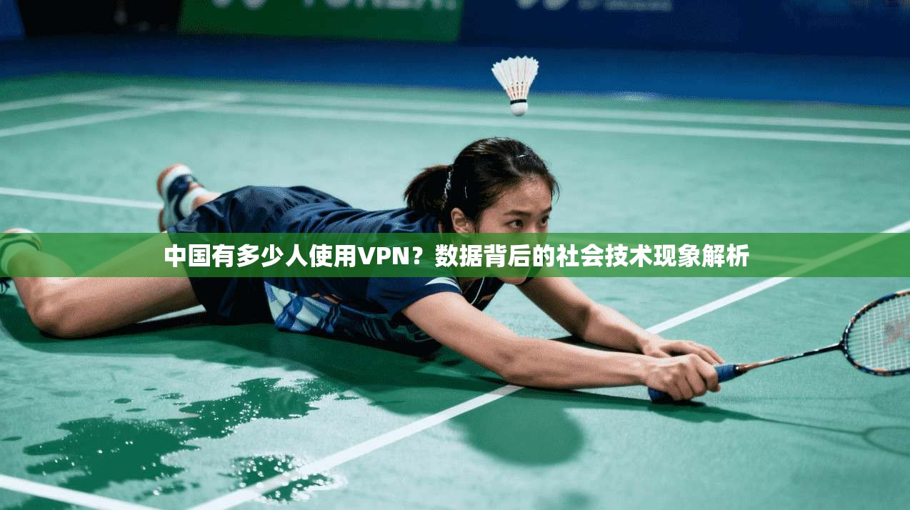 中国有多少人使用VPN？数据背后的社会技术现象解析