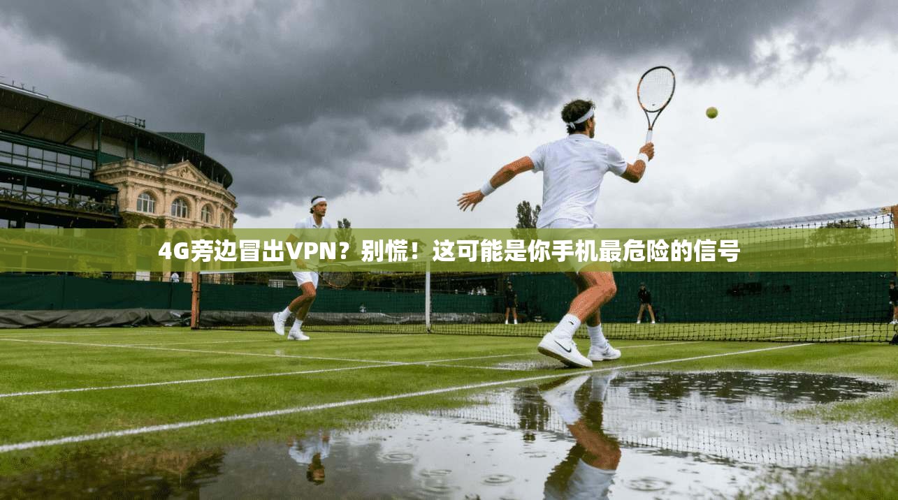 4G旁边冒出VPN？别慌！这可能是你手机最危险的信号