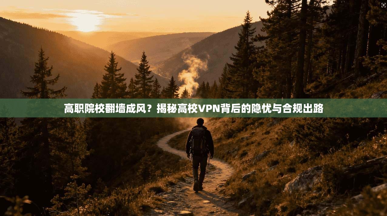 高职院校翻墙成风？揭秘高校VPN背后的隐忧与合规出路