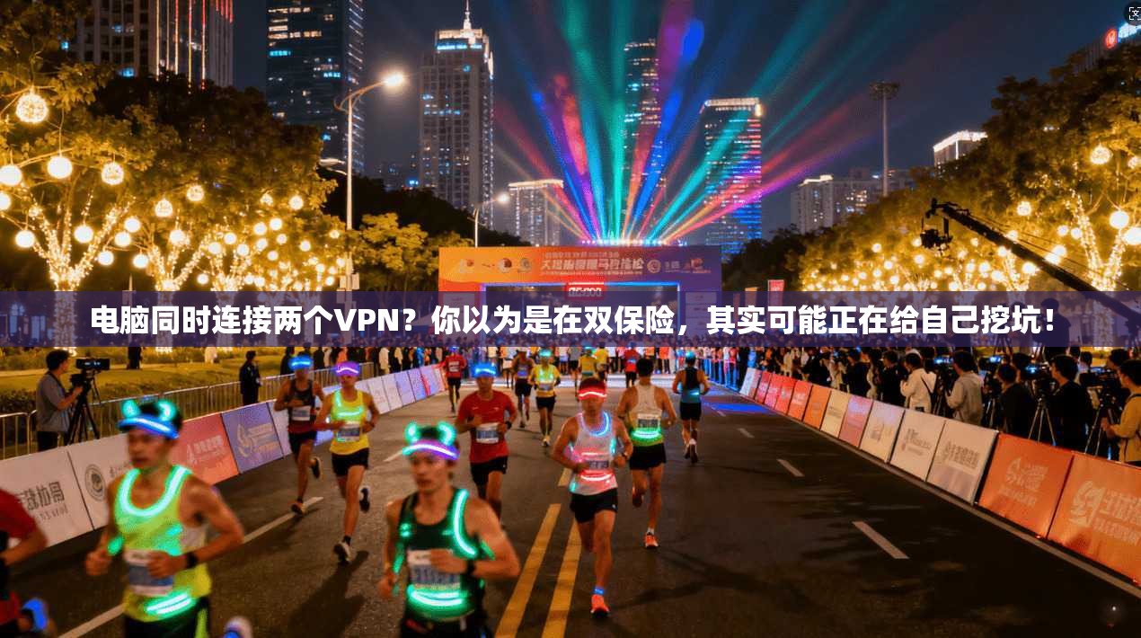 电脑同时连接两个VPN？你以为是在双保险，其实可能正在给自己挖坑！