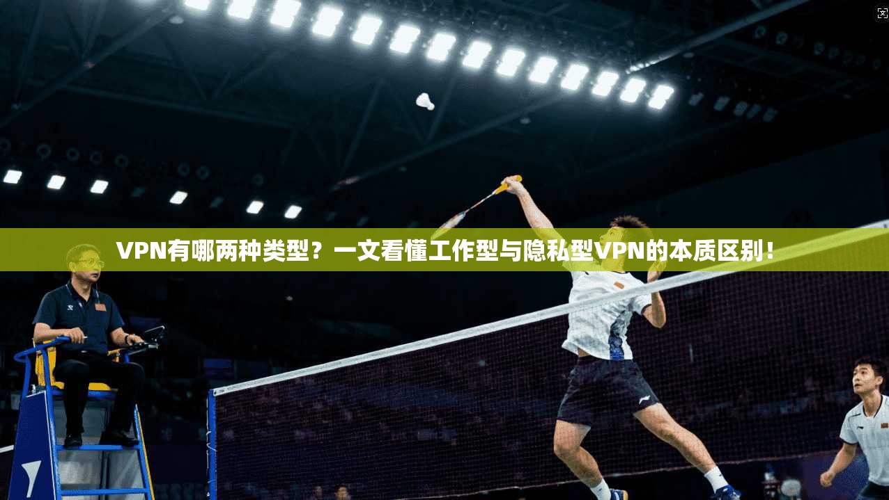 VPN有哪两种类型？一文看懂工作型与隐私型VPN的本质区别！