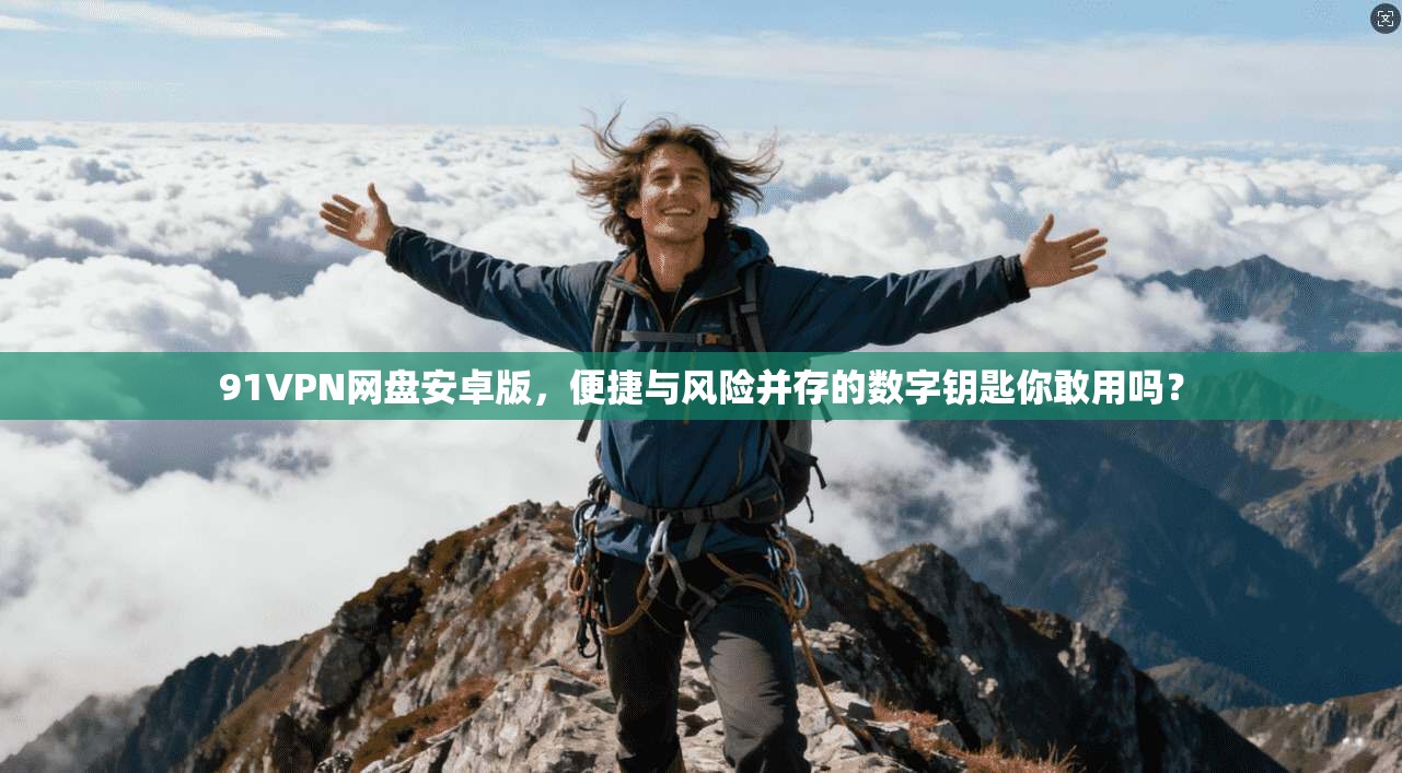 91VPN网盘安卓版，便捷与风险并存的数字钥匙你敢用吗？