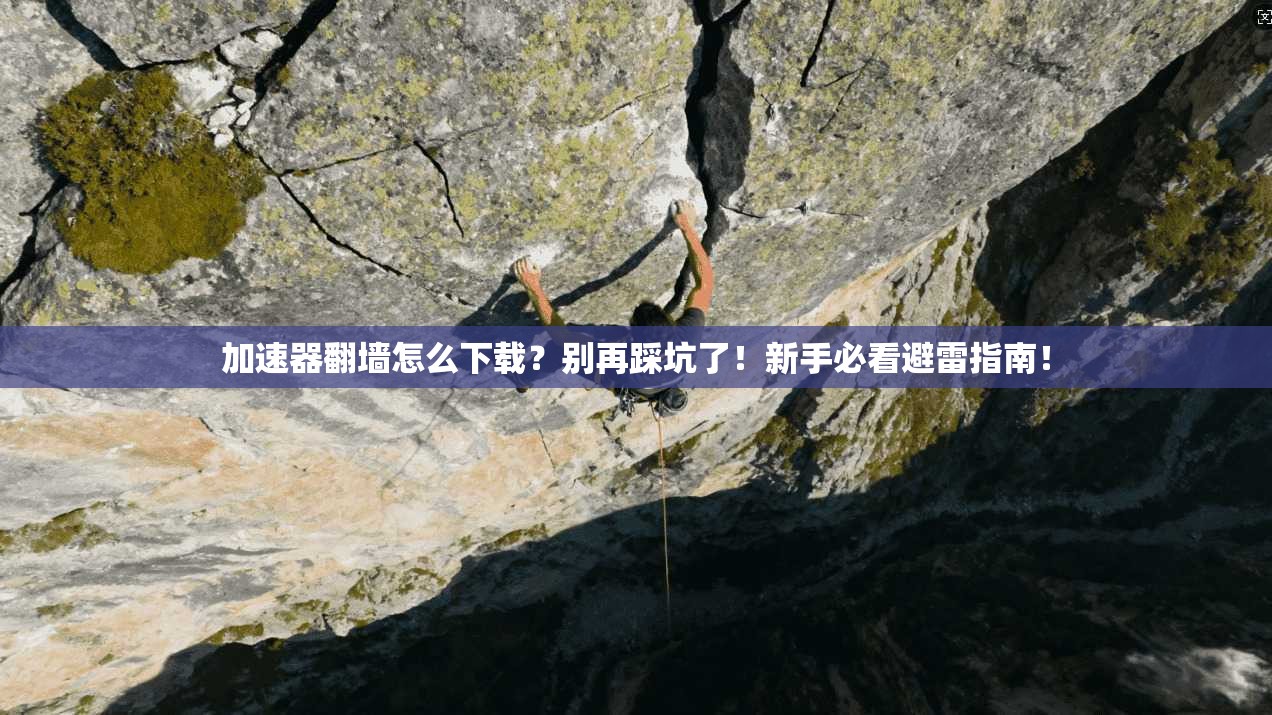 加速器翻墙怎么下载？别再踩坑了！新手必看避雷指南！