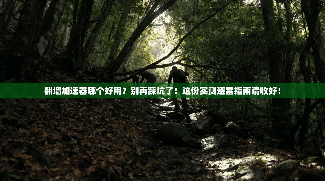翻墙加速器哪个好用？别再踩坑了！这份实测避雷指南请收好！