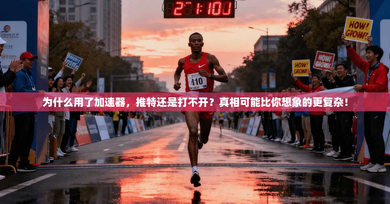 为什么用了加速器，推特还是打不开？真相可能比你想象的更复杂！