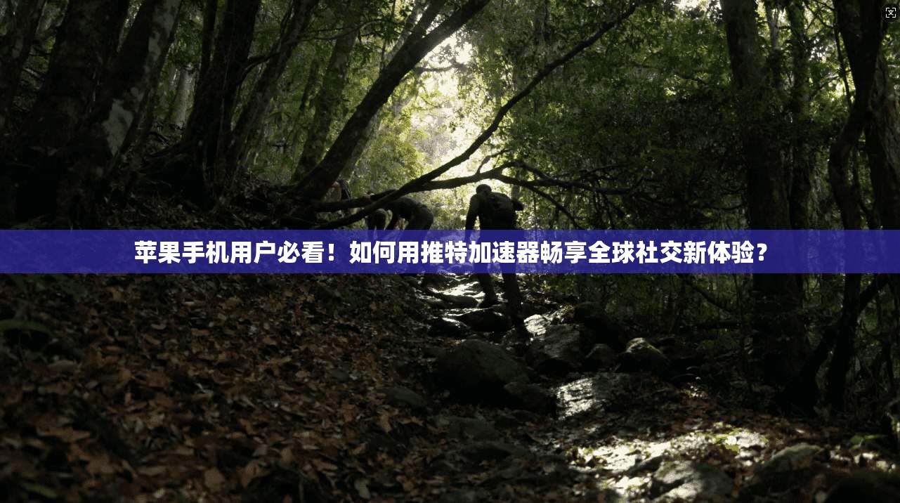 苹果手机用户必看！如何用推特加速器畅享全球社交新体验？