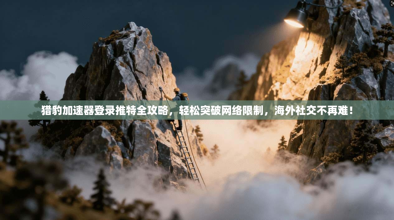 猎豹加速器登录推特全攻略，轻松突破网络限制，海外社交不再难！