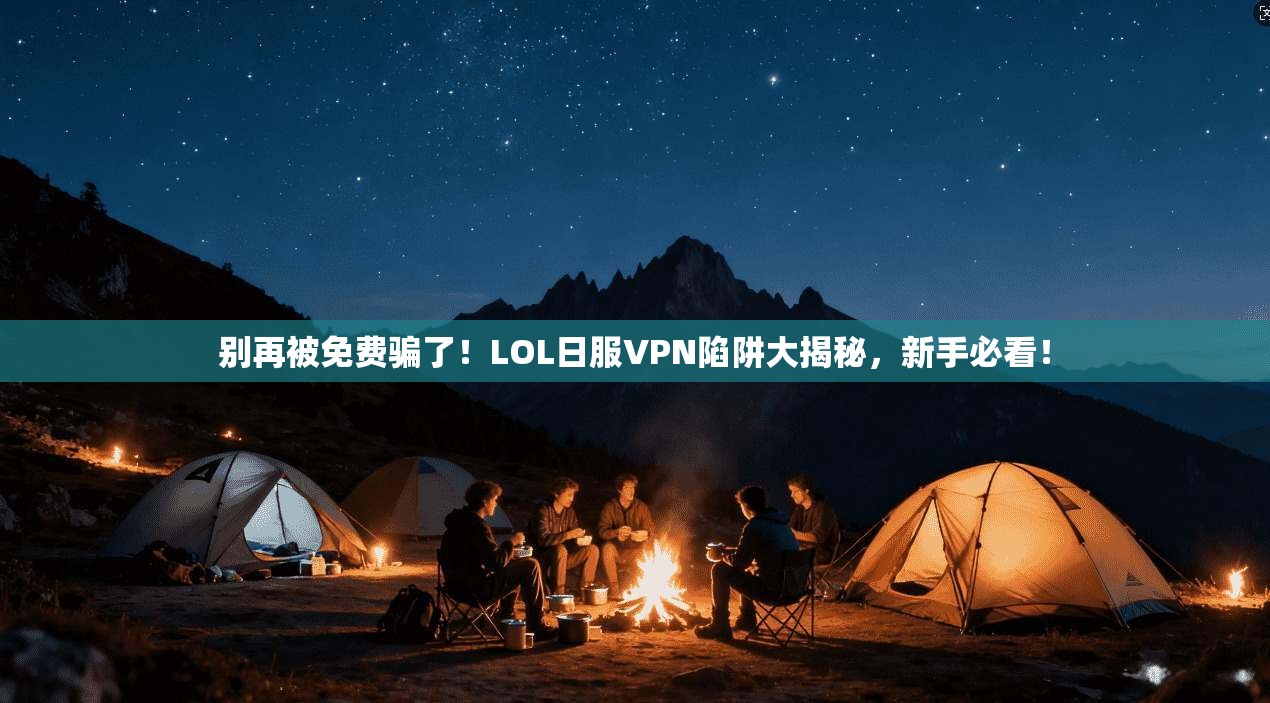 别再被免费骗了！LOL日服VPN陷阱大揭秘，新手必看！