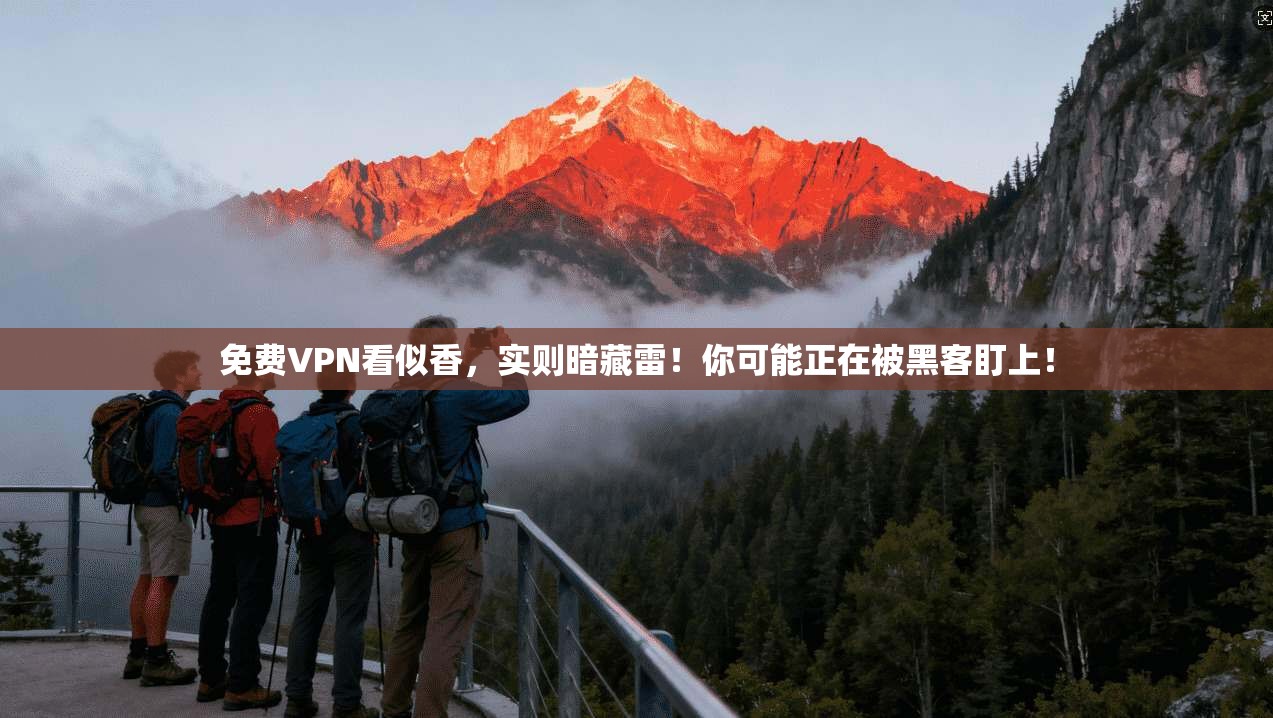 免费VPN看似香，实则暗藏雷！你可能正在被黑客盯上！