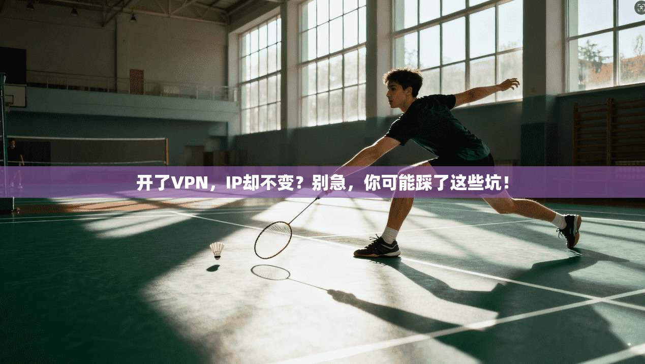 开了VPN,IP却不变?别急,你可能踩了这些坑!