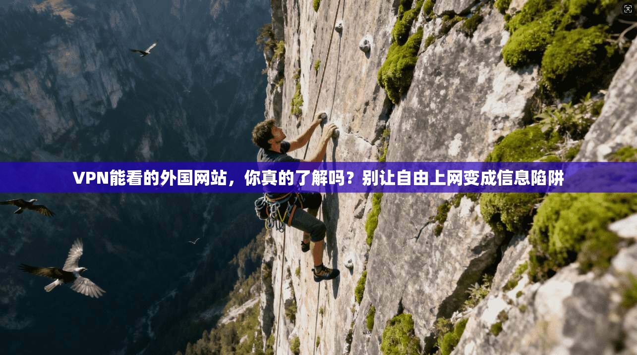 VPN能看的外国网站，你真的了解吗？别让自由上网变成信息陷阱