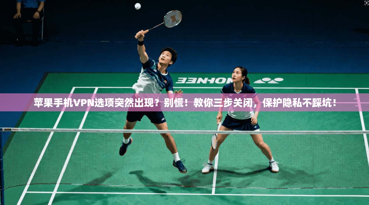 苹果手机VPN选项突然出现？别慌！教你三步关闭，保护隐私不踩坑！