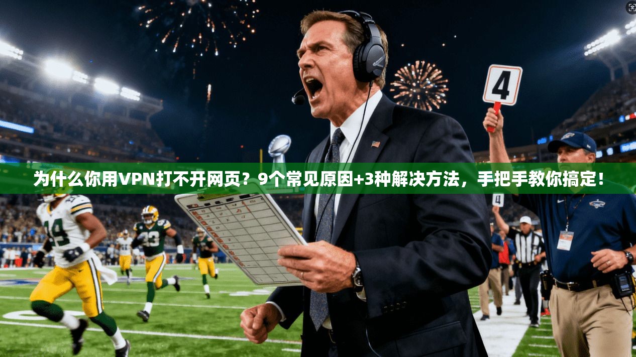 为什么你用VPN打不开网页？9个常见原因+3种解决方法，手把手教你搞定！