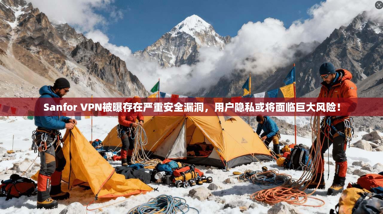 Sanfor VPN被曝存在严重安全漏洞，用户隐私或将面临巨大风险！