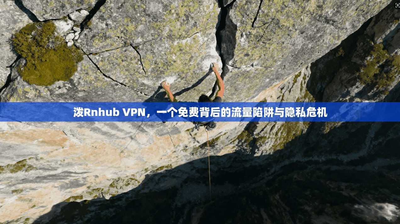 泼Rnhub VPN,一个免费背后的流量陷阱与隐私危机 泼Rnhub VPN,一个免费背后的流量陷阱与隐私危机