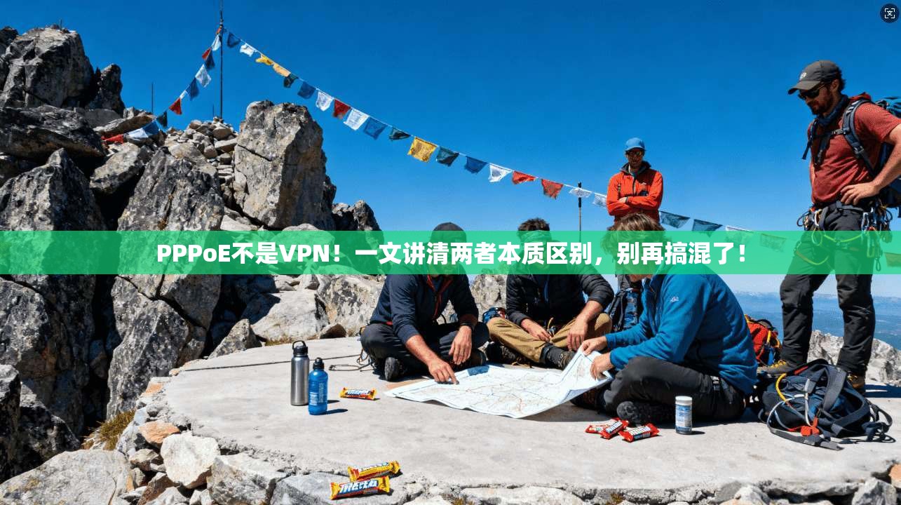 PPPoE不是VPN!一文讲清两者本质区别,别再搞混了! PPPoE不是VPN!一文讲清两者本质区别,别再搞混了!