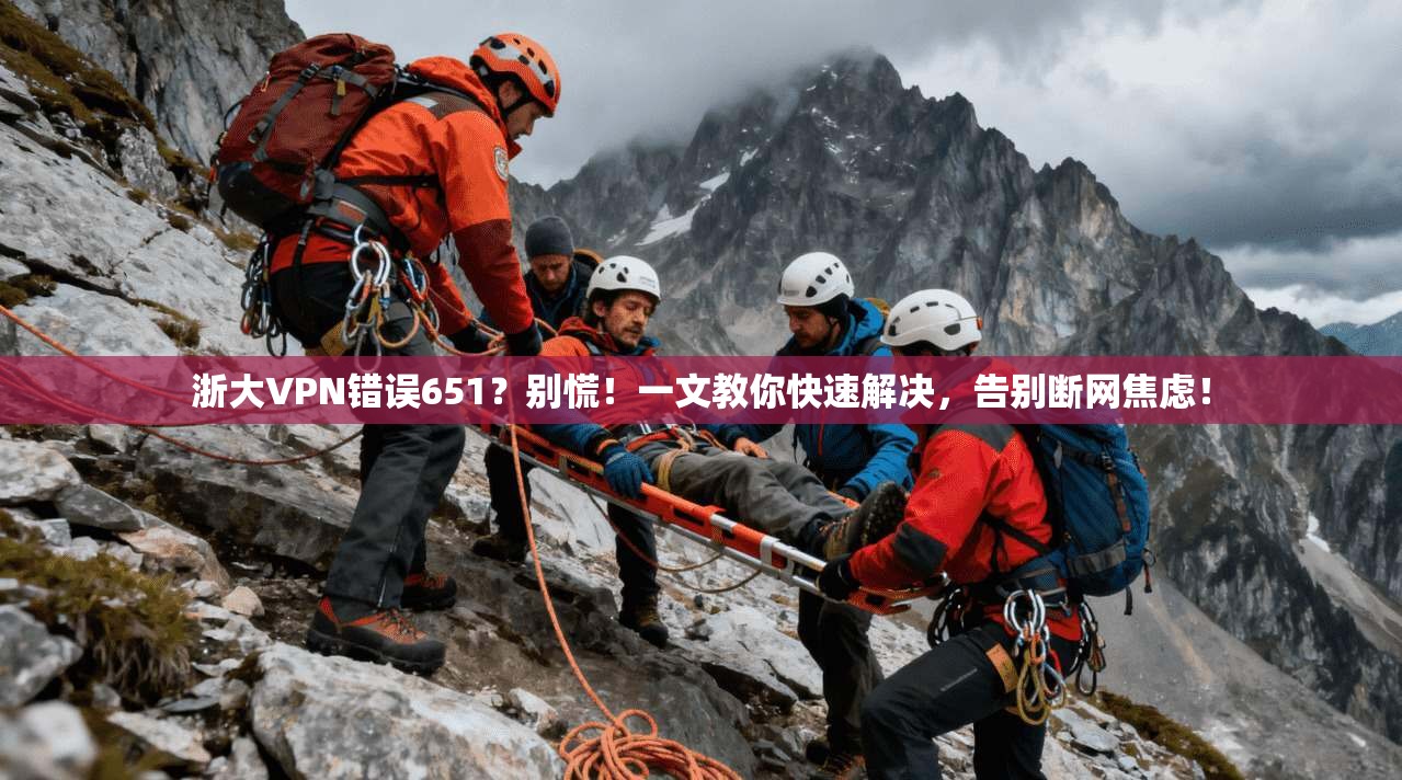 浙大VPN错误651？别慌！一文教你快速解决，告别断网焦虑！
