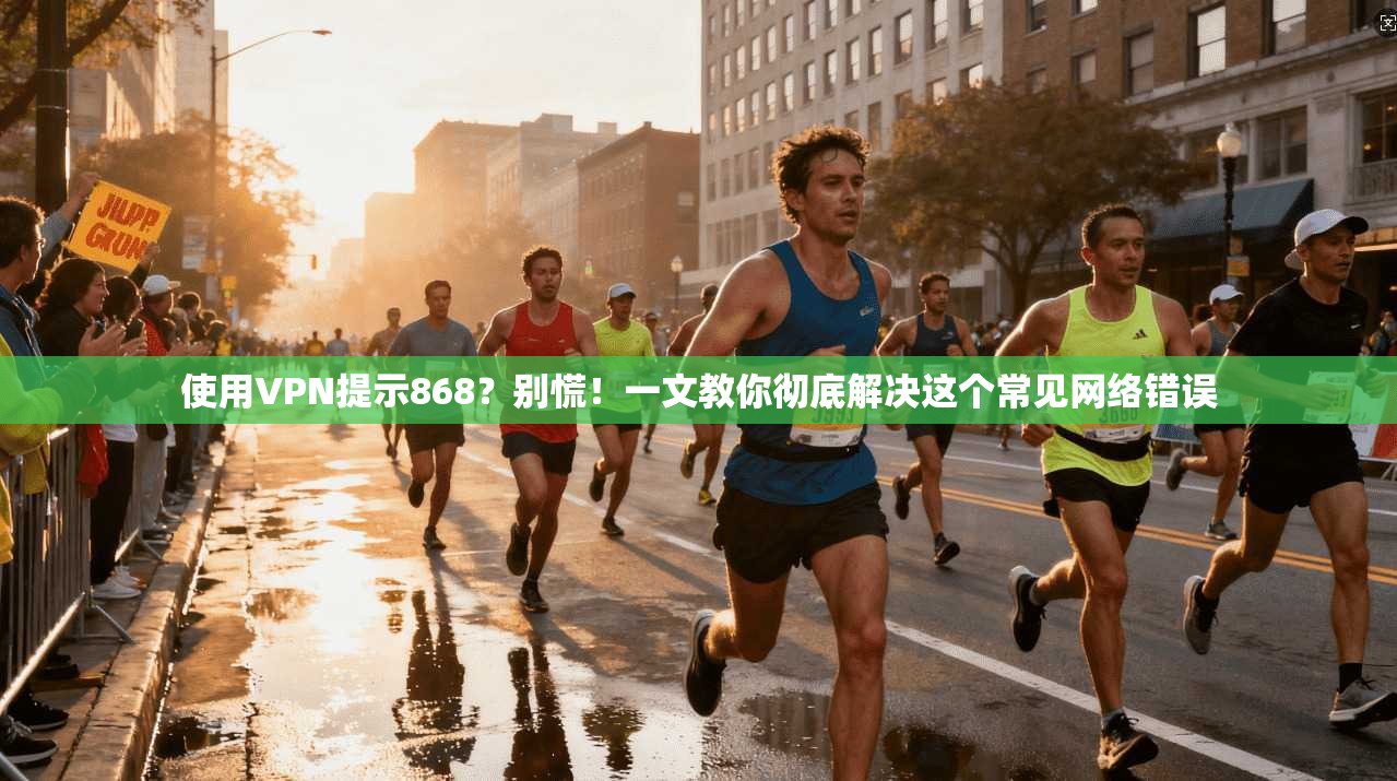 使用VPN提示868？别慌！一文教你彻底解决这个常见网络错误