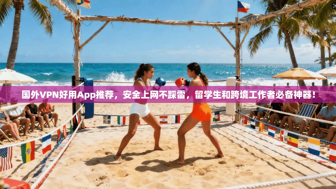 国外VPN好用App推荐，安全上网不踩雷，留学生和跨境工作者必备神器！