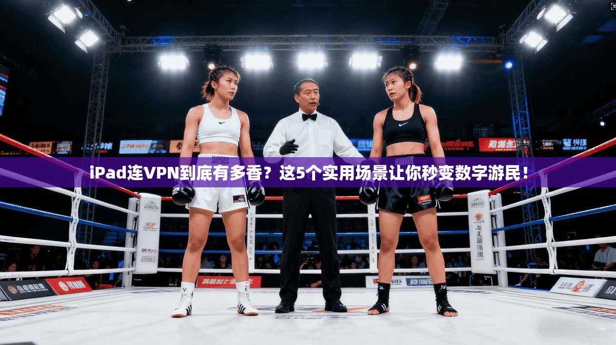 iPad连VPN到底有多香？这5个实用场景让你秒变数字游民！