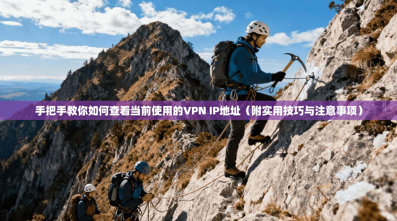 手把手教你如何查看当前使用的VPN IP地址（附实用技巧与注意事项）