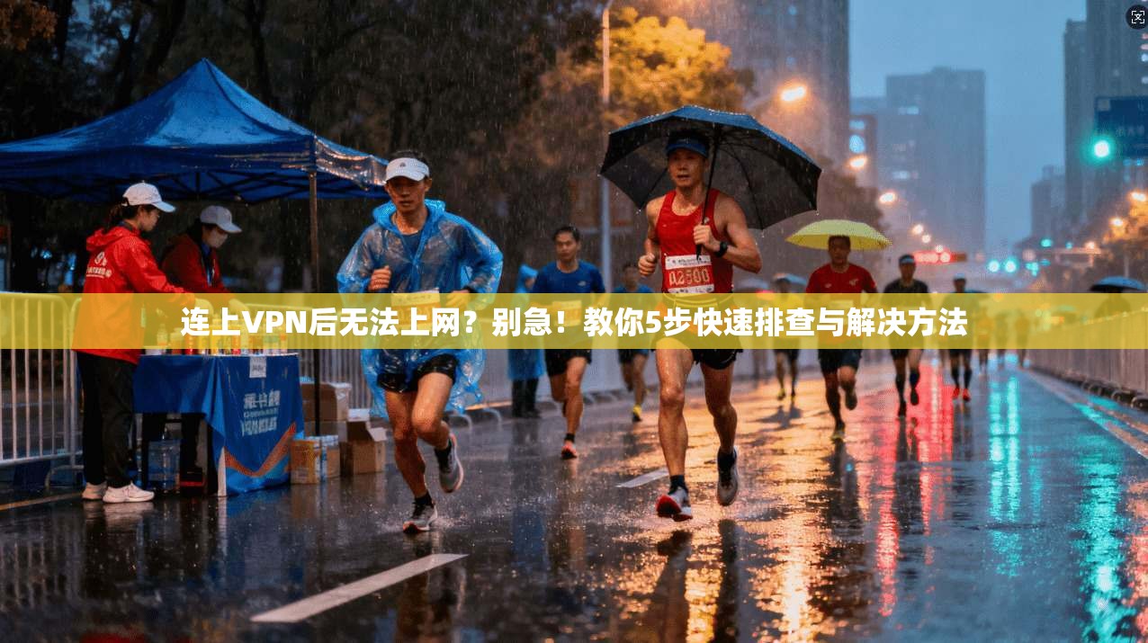 连上VPN后无法上网？别急！教你5步快速排查与解决方法