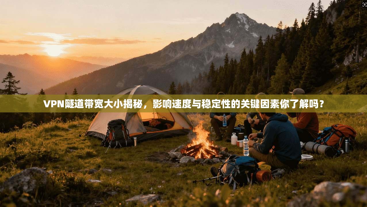 VPN隧道带宽大小揭秘，影响速度与稳定性的关键因素你了解吗？