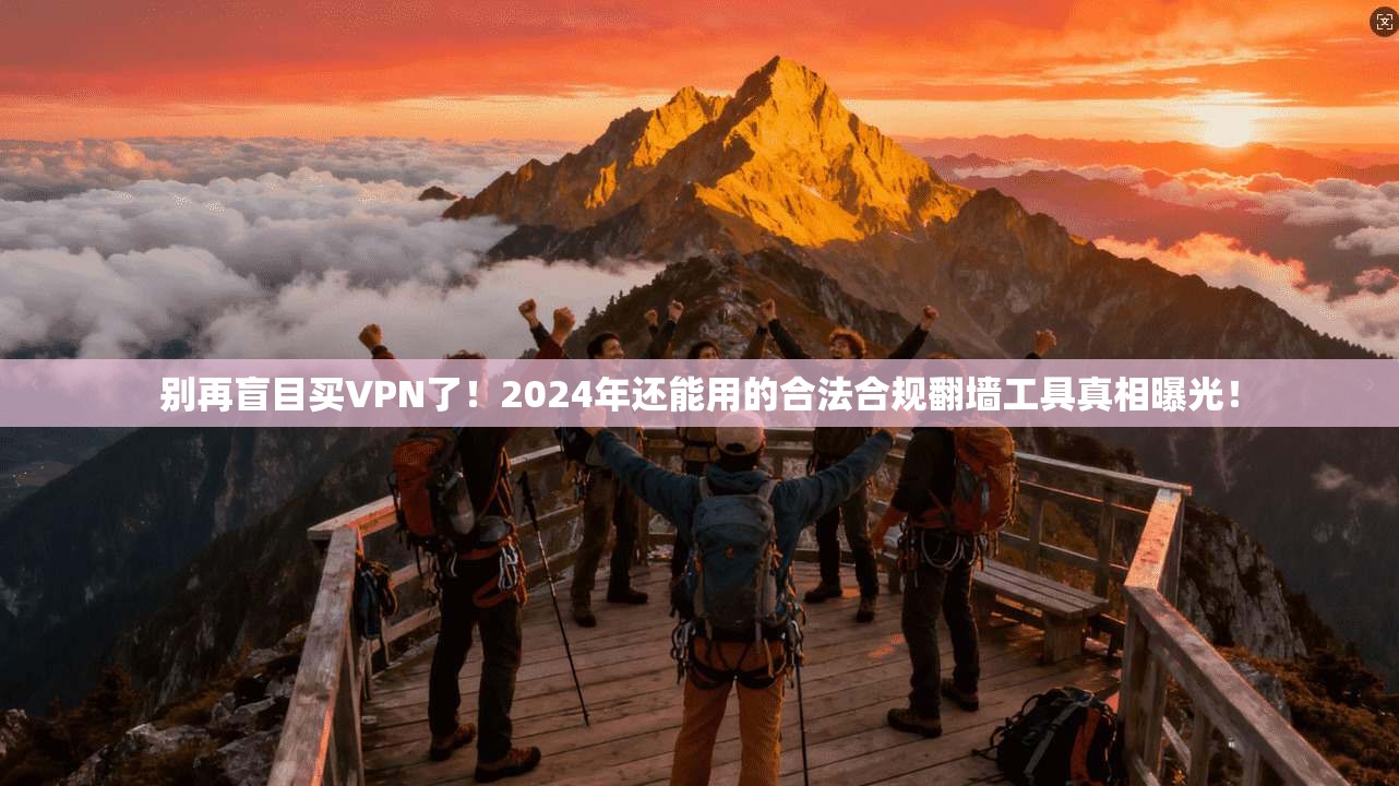 别再盲目买VPN了！2024年还能用的合法合规翻墙工具真相曝光！
