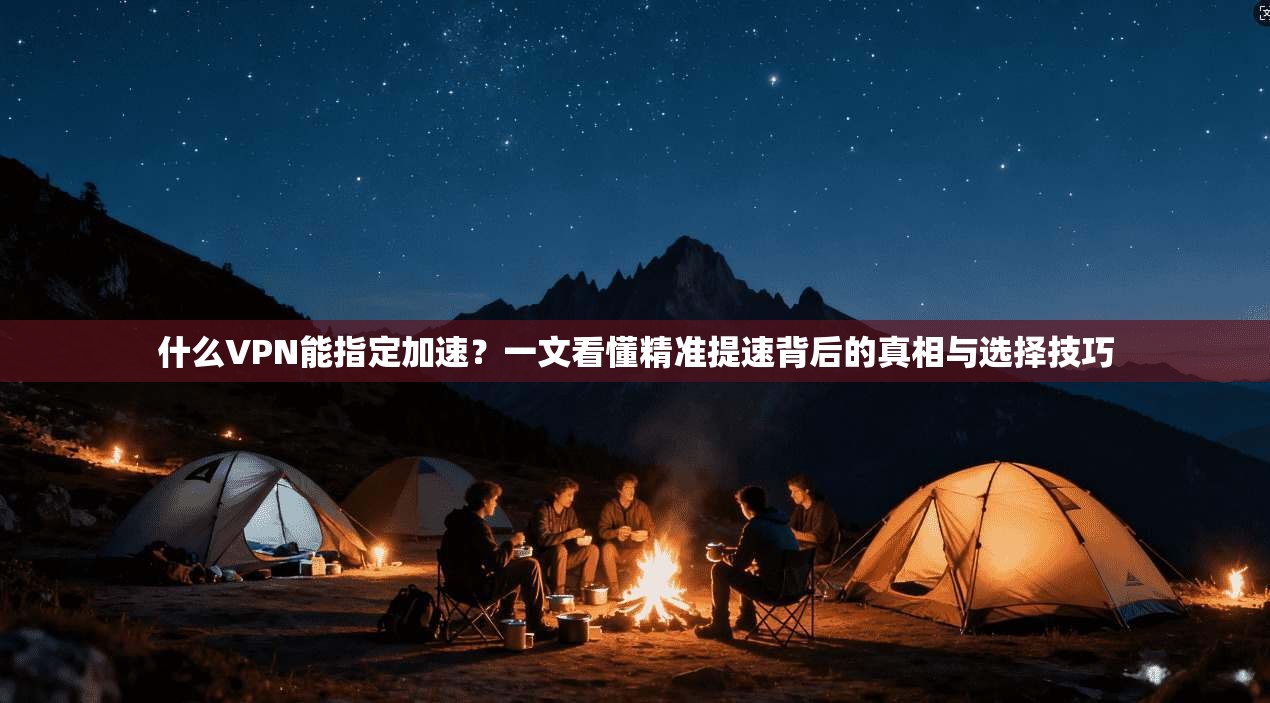 什么VPN能指定加速？一文看懂精准提速背后的真相与选择技巧