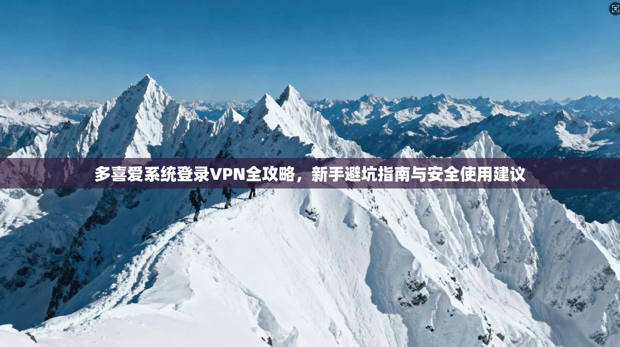 多喜爱系统登录VPN全攻略，新手避坑指南与安全使用建议
