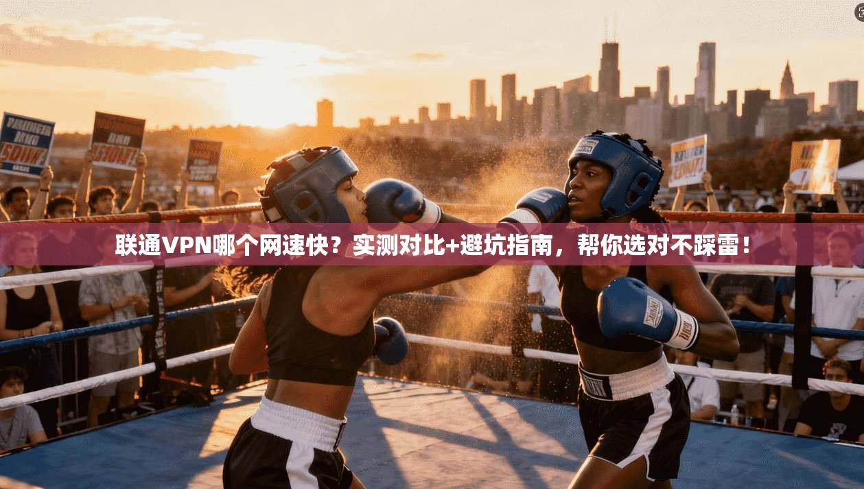 联通VPN哪个网速快?实测对比+避坑指南,帮你选对不踩雷!