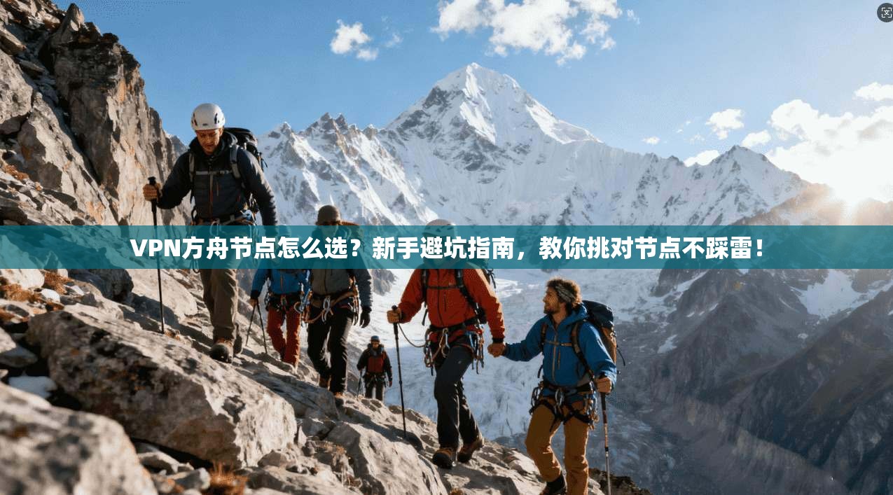 VPN方舟节点怎么选？新手避坑指南，教你挑对节点不踩雷！