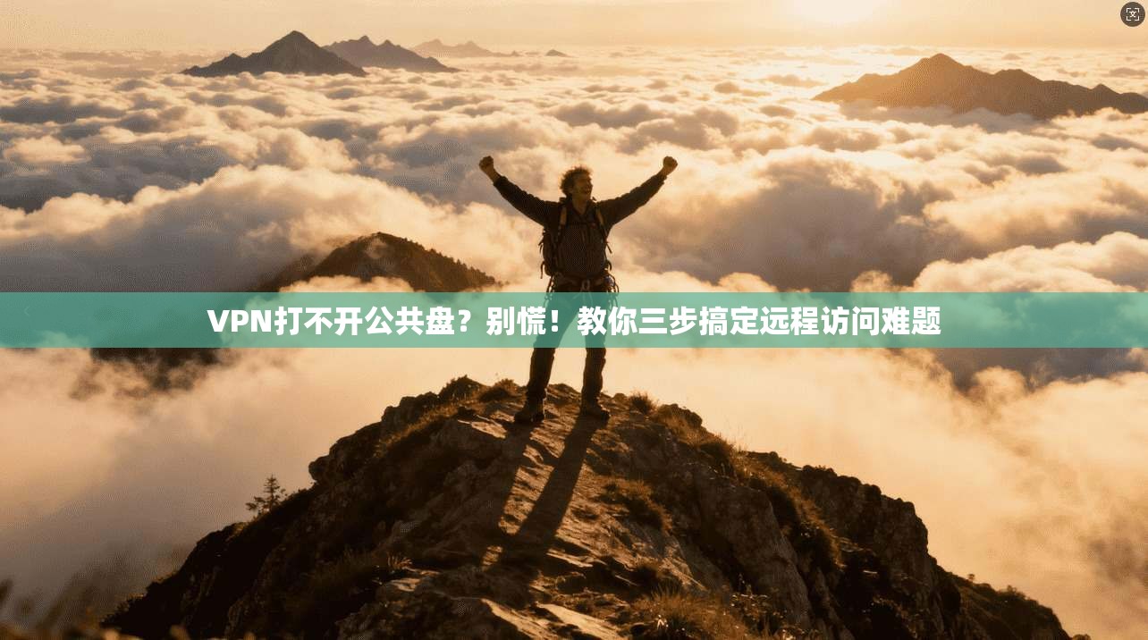 VPN打不开公共盘?别慌!教你三步搞定远程访问难题
