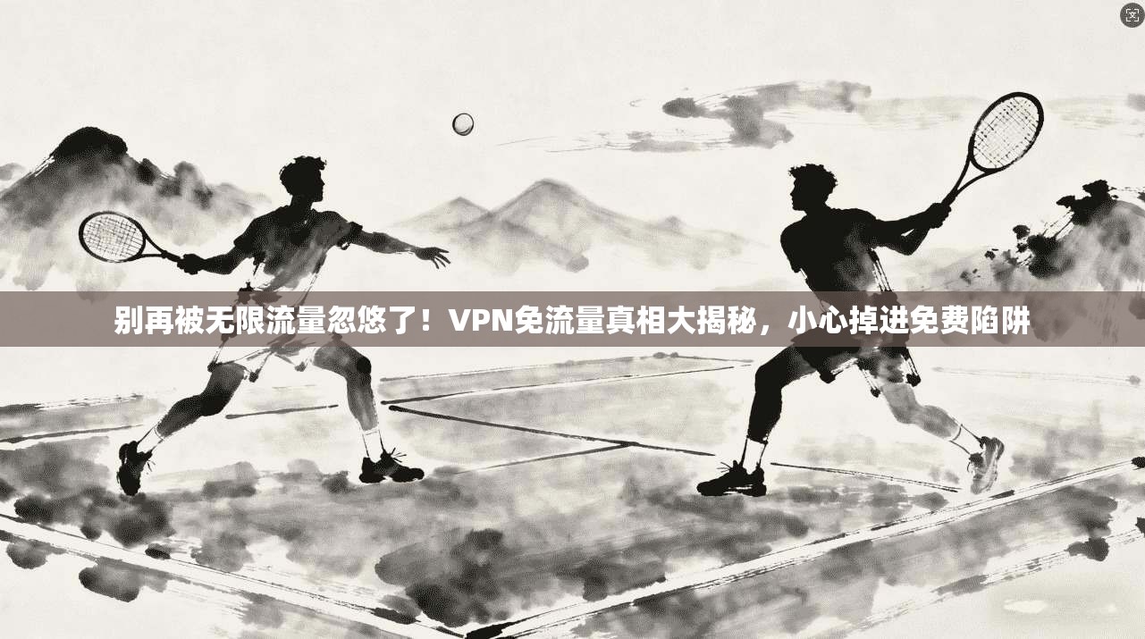 别再被无限流量忽悠了！VPN免流量真相大揭秘，小心掉进免费陷阱