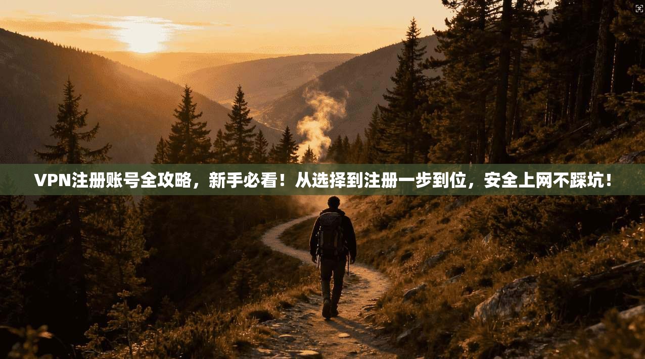 VPN注册账号全攻略，新手必看！从选择到注册一步到位，安全上网不踩坑！