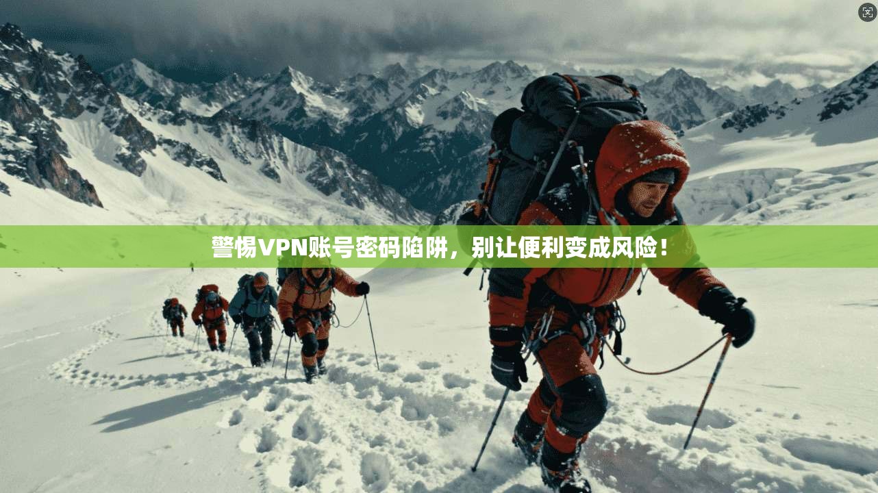 警惕VPN账号密码陷阱，别让便利变成风险！