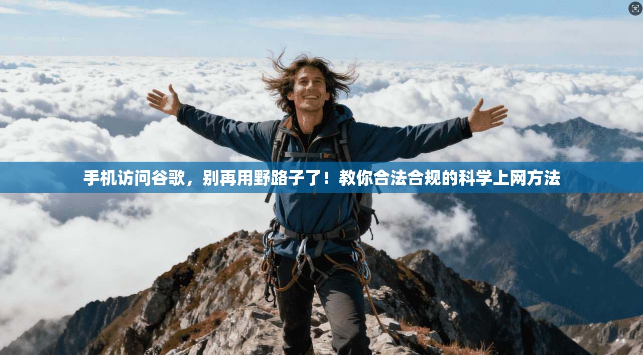 手机访问谷歌，别再用野路子了！教你合法合规的科学上网方法