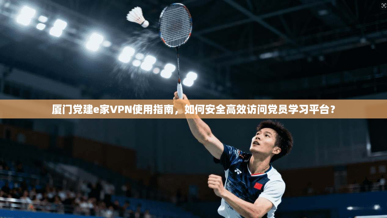 厦门党建e家VPN使用指南，如何安全高效访问党员学习平台？