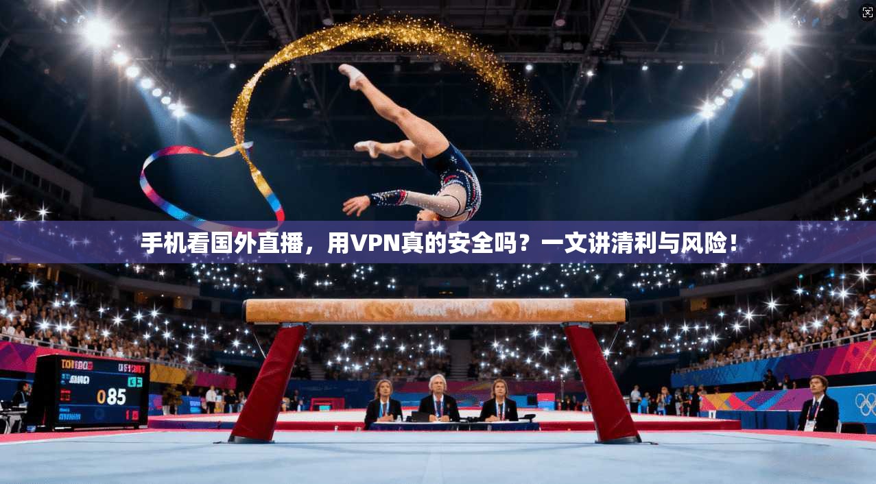 手机看国外直播，用VPN真的安全吗？一文讲清利与风险！