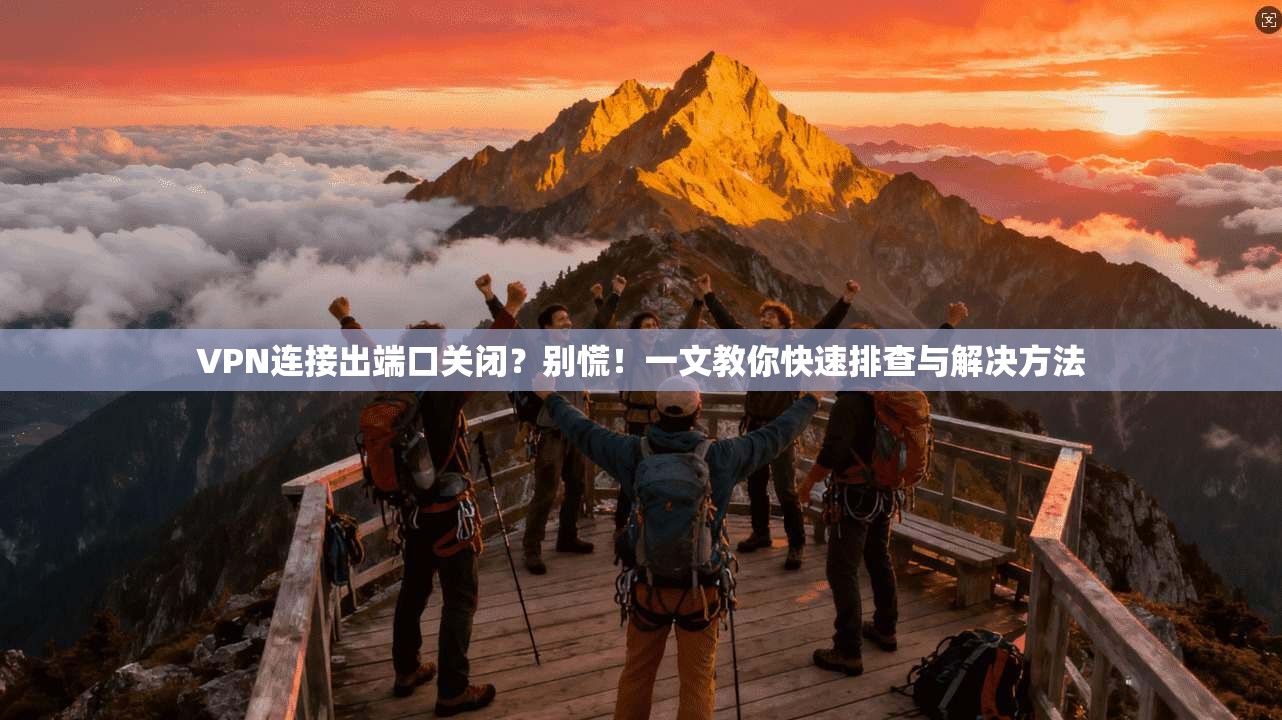 VPN连接出端口关闭？别慌！一文教你快速排查与解决方法