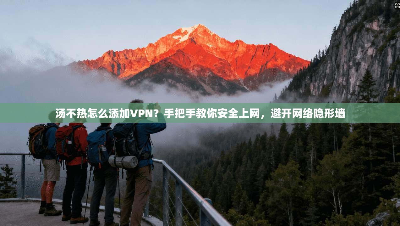 汤不热怎么添加VPN？手把手教你安全上网，避开网络隐形墙