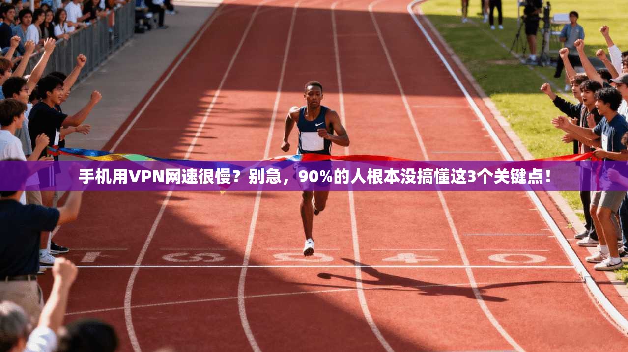 手机用VPN网速很慢？别急，90%的人根本没搞懂这3个关键点！