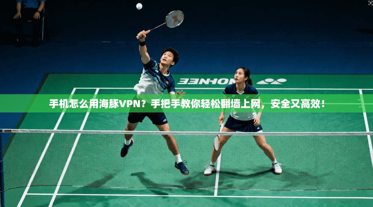 手机怎么用海豚VPN?手把手教你轻松翻墙上网,安全又高效!