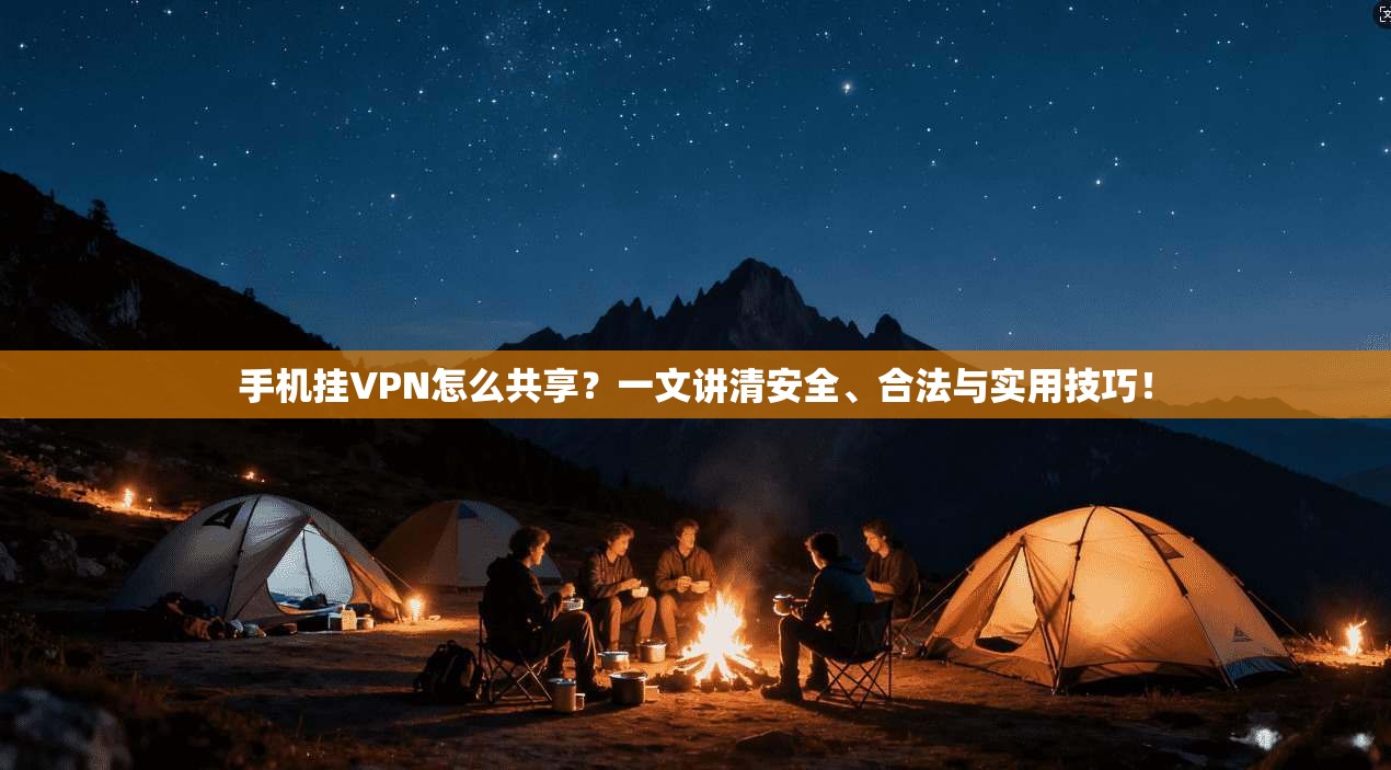 手机挂VPN怎么共享？一文讲清安全、合法与实用技巧！