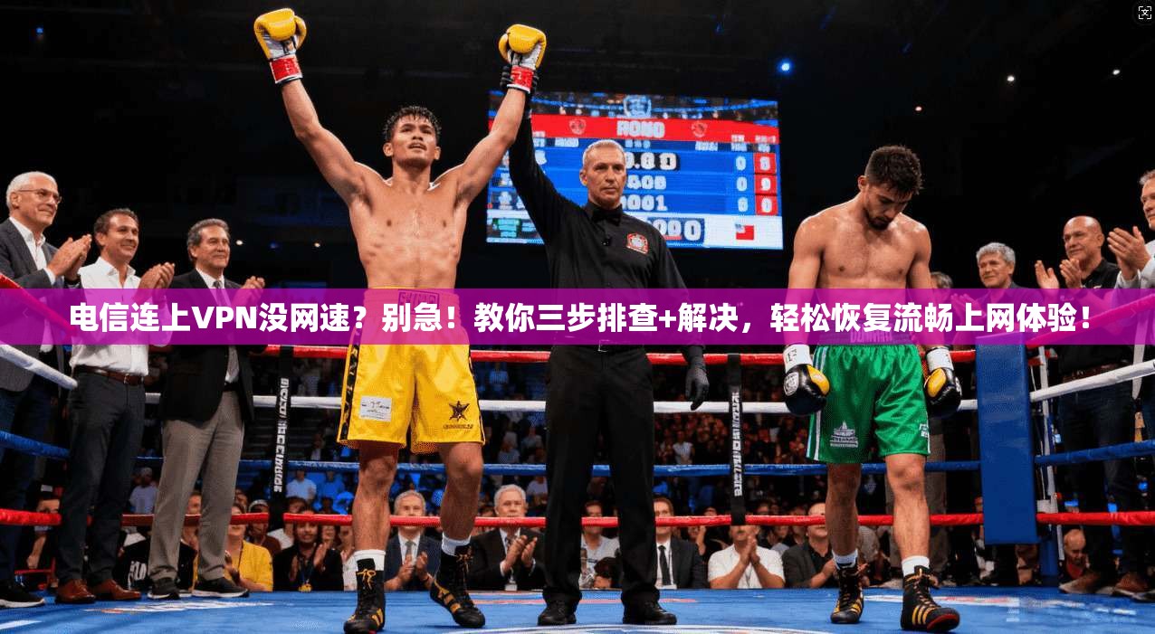 电信连上VPN没网速？别急！教你三步排查+解决，轻松恢复流畅上网体验！