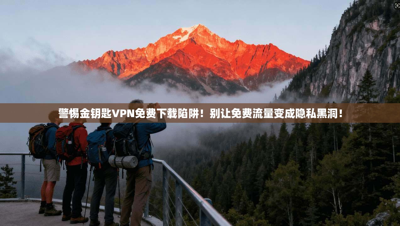 警惕金钥匙VPN免费下载陷阱!别让免费流量变成隐私黑洞!