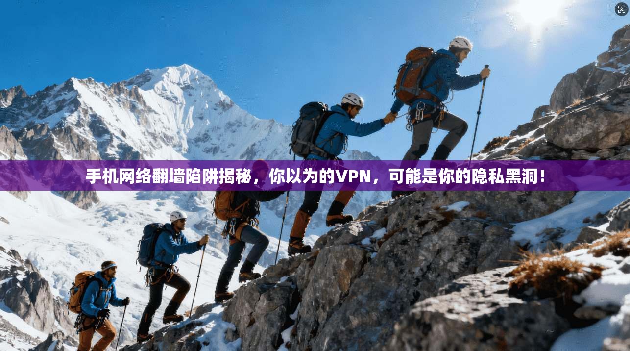 手机网络翻墙陷阱揭秘，你以为的VPN，可能是你的隐私黑洞！