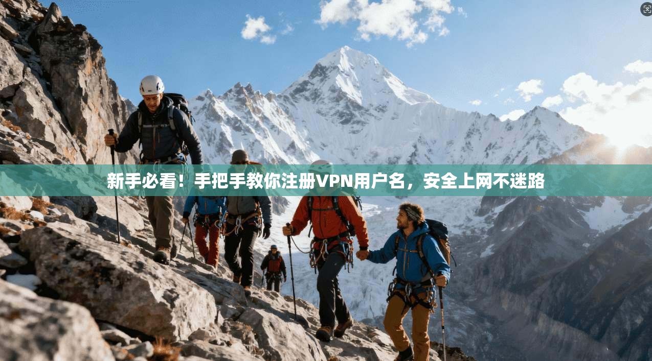 新手必看！手把手教你注册VPN用户名，安全上网不迷路